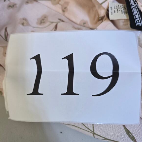 VTG Positive Influence Linen Dress 2pc Set Womens Plus 20W Cottagecore Floral - Picture 13 of 14